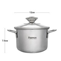 Фото Кастрюля FISSMAN Bambino 0,8л SS-5272.12