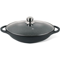 Фото Сковорода-вок с крышкой Maestro Cast 32 см 4832-MR