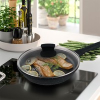 Фото Сковорода с крышкой Maestro 28 см 1225-28-MR