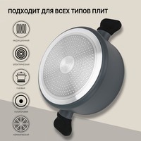 Кастрюля с крышкой Fissman Laura 4,65 л 14477