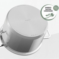 Фото Кастрюля BergHOFF Helix со стеклянной крышкой 28 см 15 л 1315166